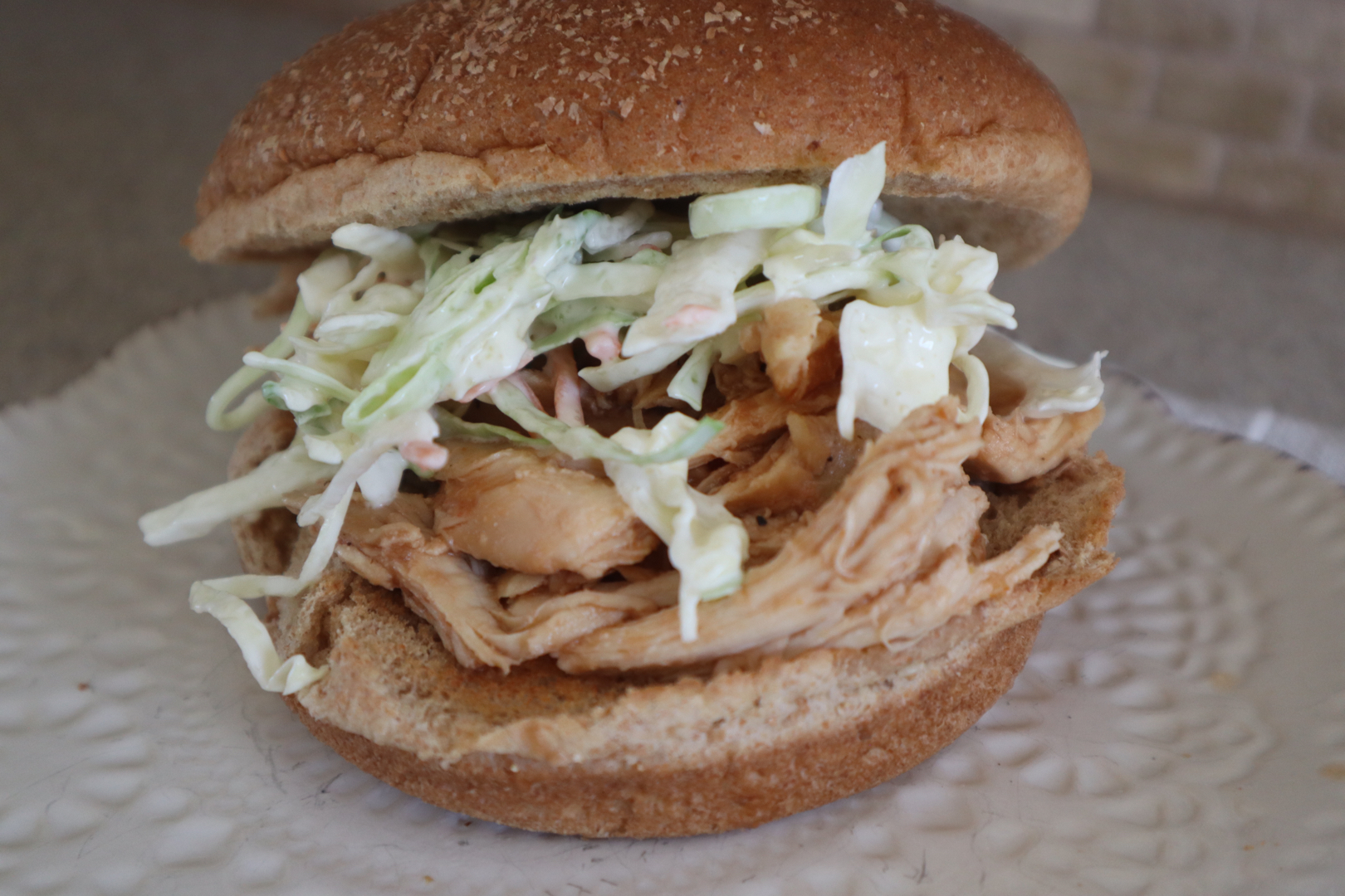 Slow Cooker Hawaiian Chicken Sandwiches