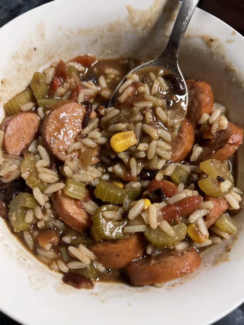 Fire Station Black Beans and Rice