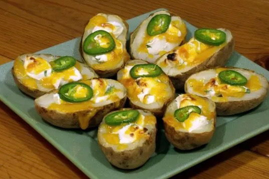 Jalapeño Popper Potato Skins