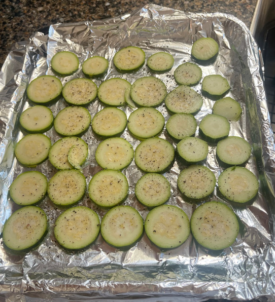 Air Fryer Zucchini