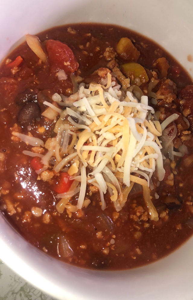 Crockpot Turkey Chili