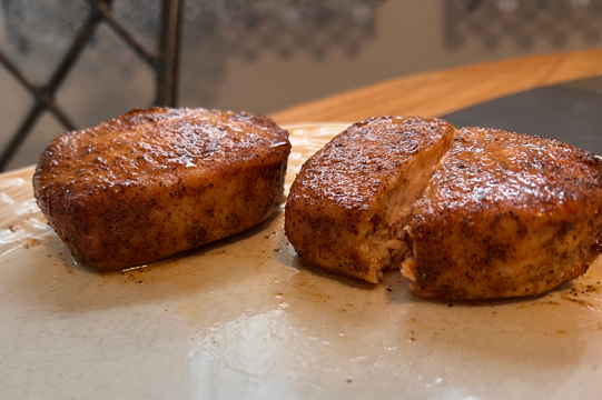 Airfryer pork chops