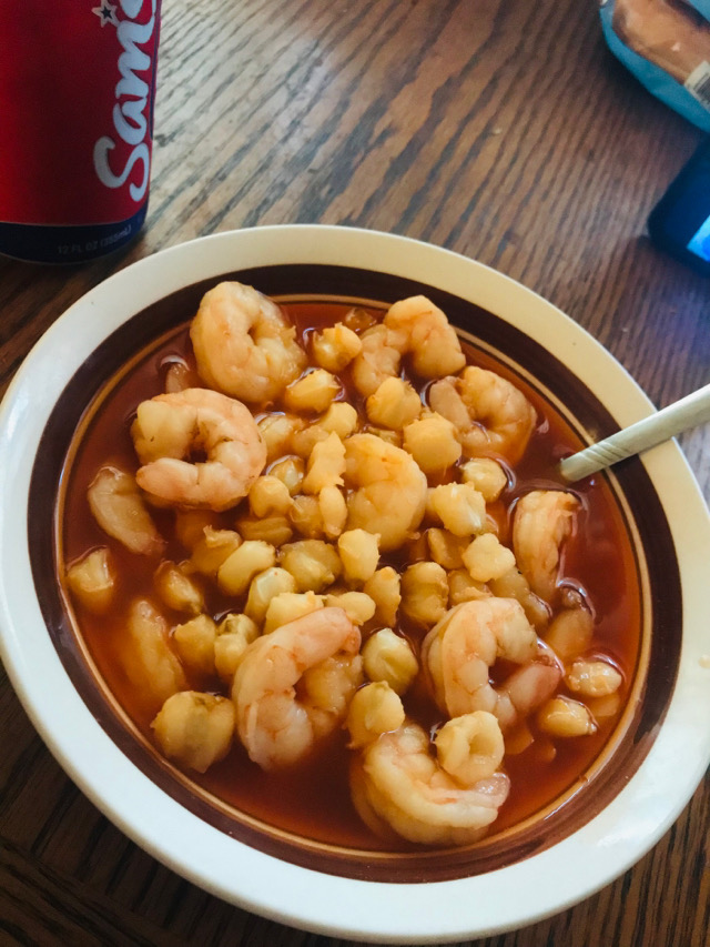 Shrimp Pozole