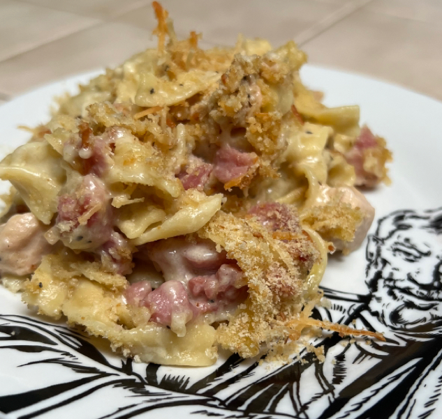 Creamy Chicken Cordon Bleu Casserole
