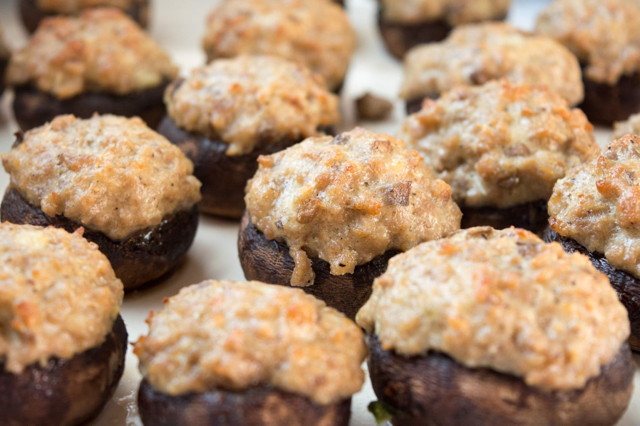 Stuffed mushrooms