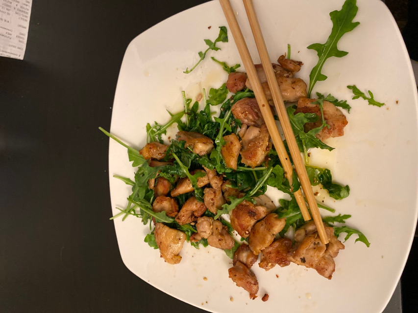 Chicken and Arugula