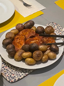 Oven Baked Pork Chops with Potatoes