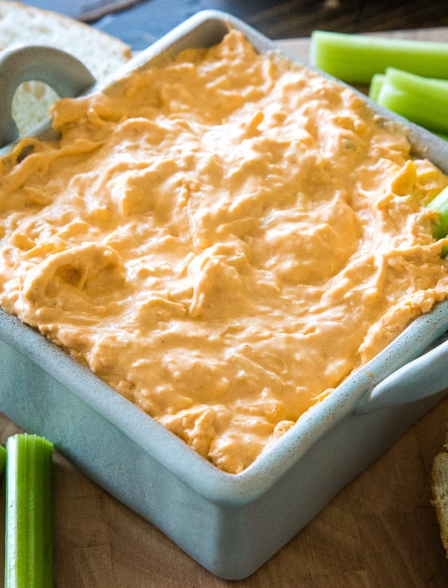 Buffalo chicken dip on the run!