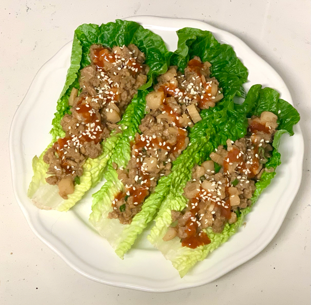Asian lettuce wraps