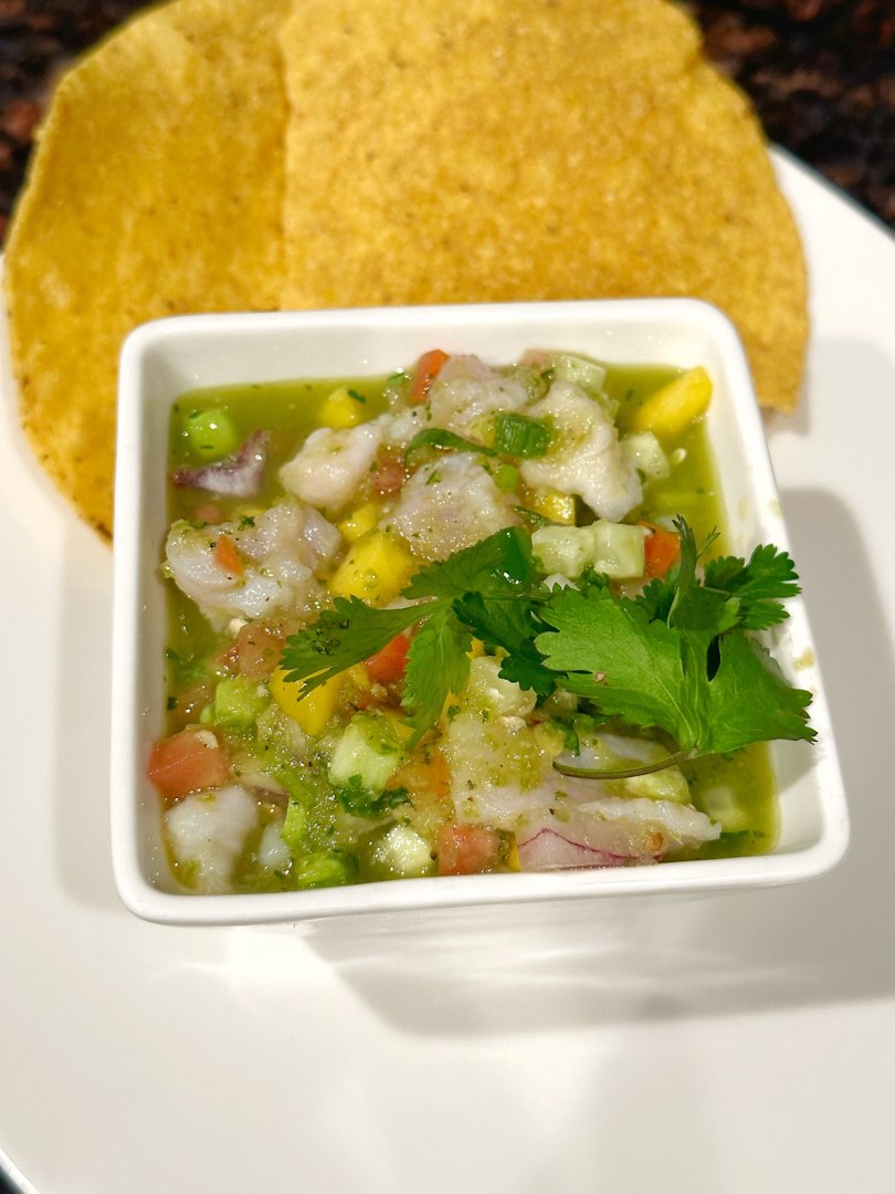 Mango ceviche