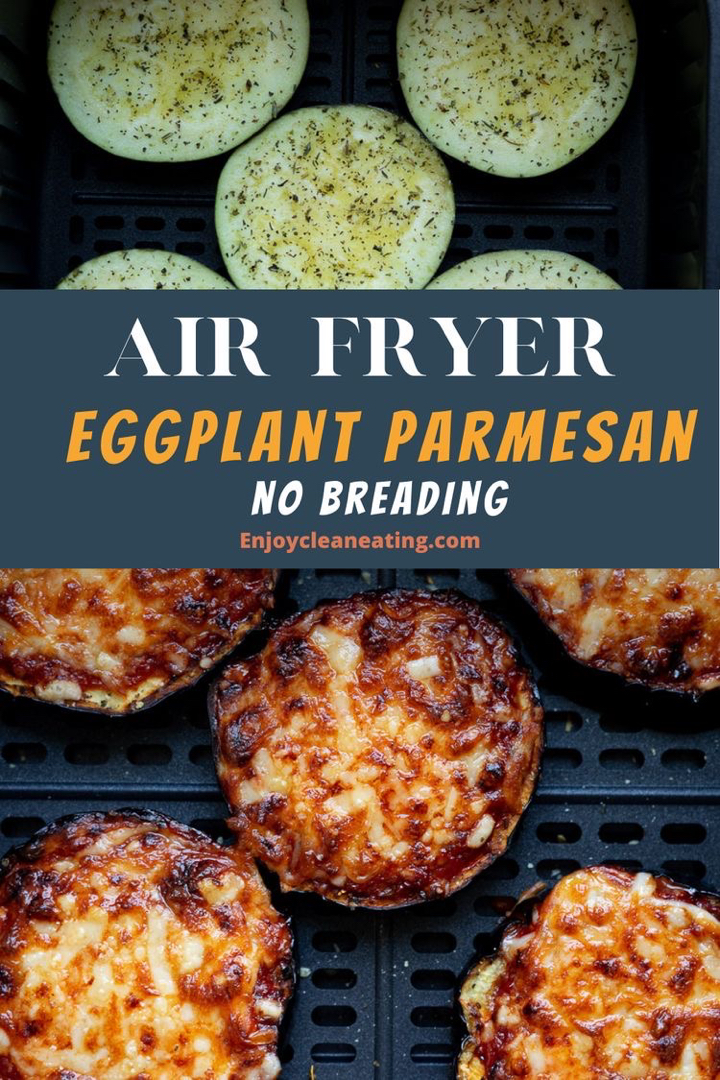 Air Fryer Eggplant Parmsean