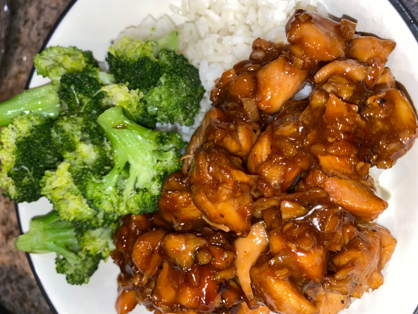 Trazia’s Orange Chicken ❤️