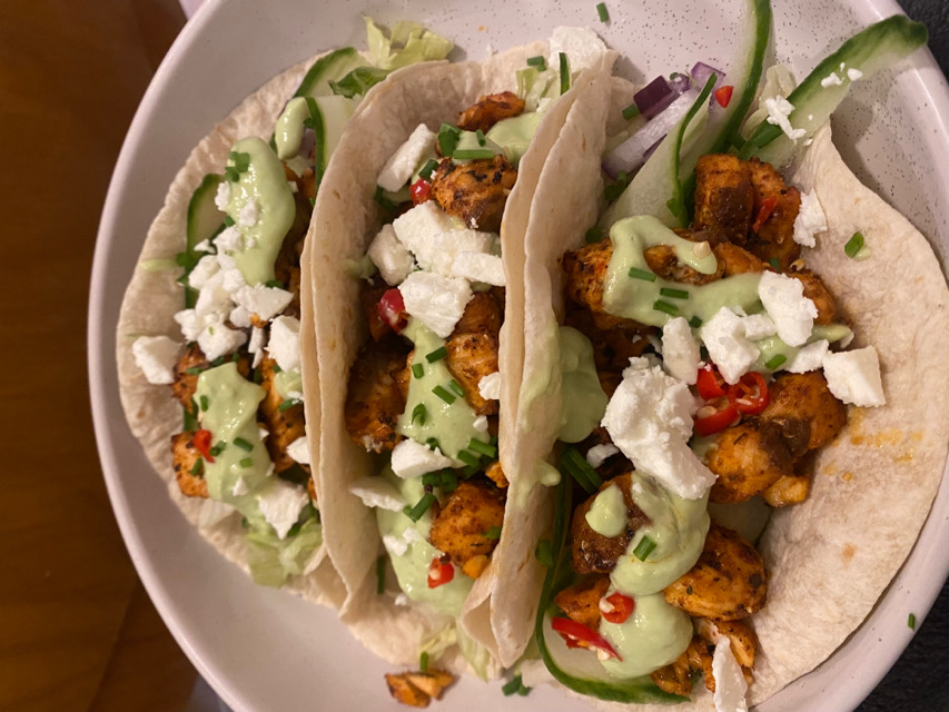 Salmon Tacos