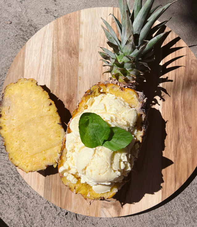 4 Ingredient Pineapple Ice Cream 🍍