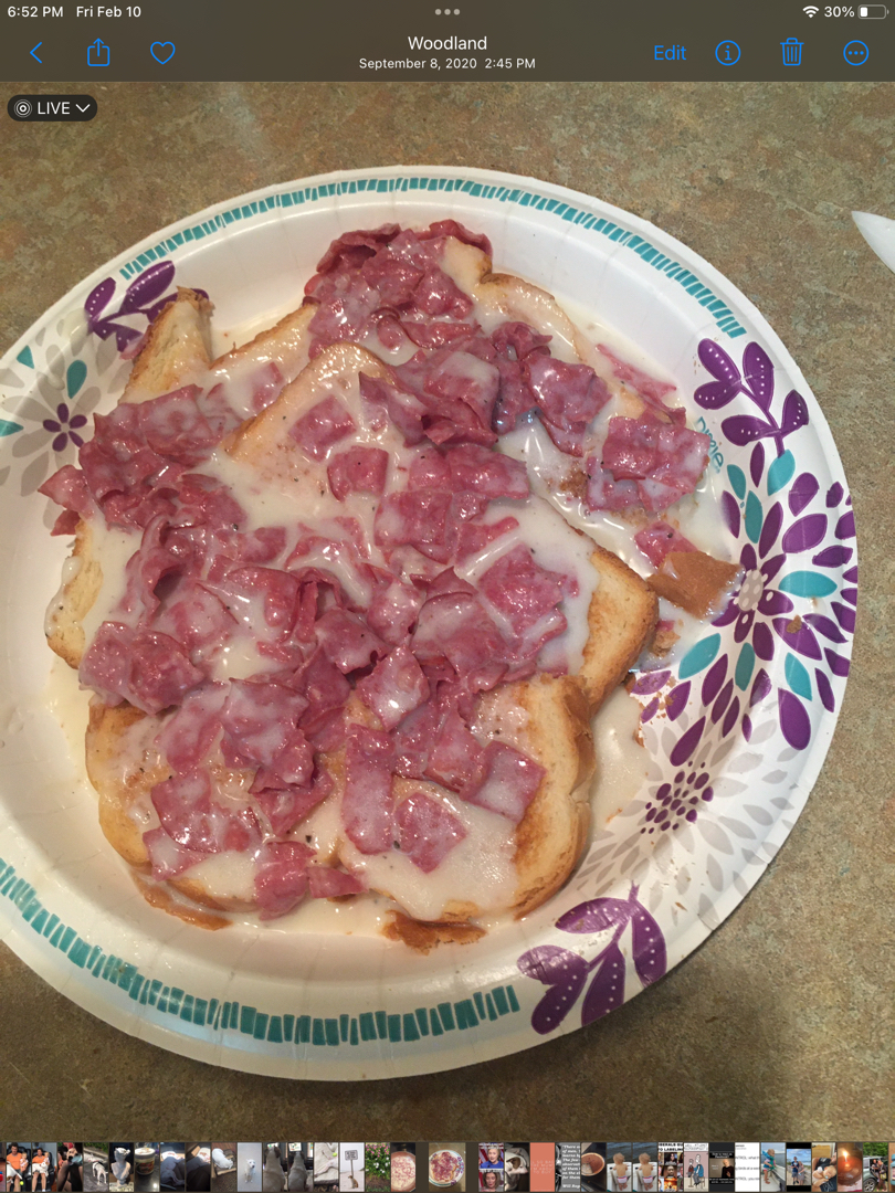 Creamed Chipped Beef