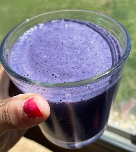 Blueberry Pie Protein Shake