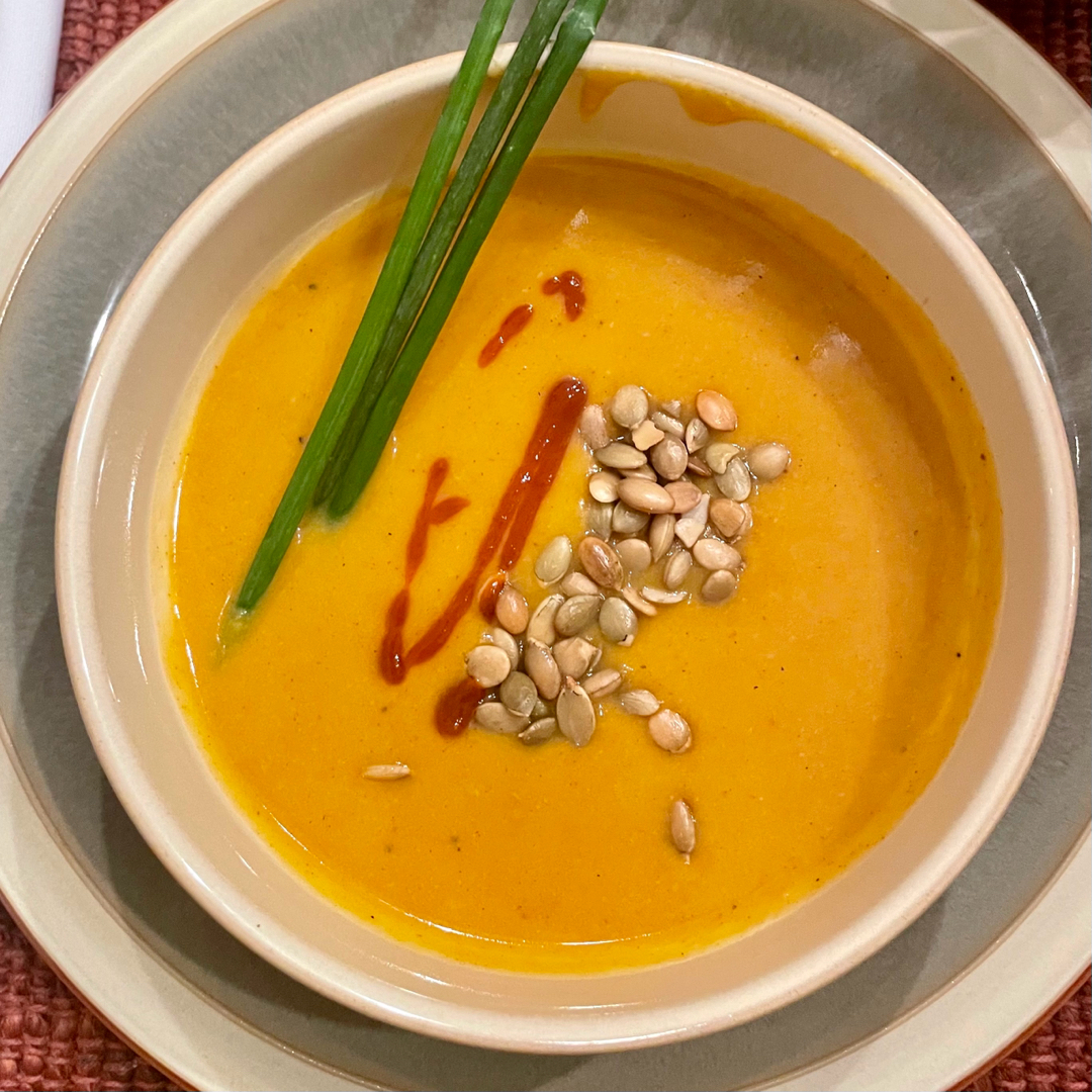 Curried Butternut Squash Soup