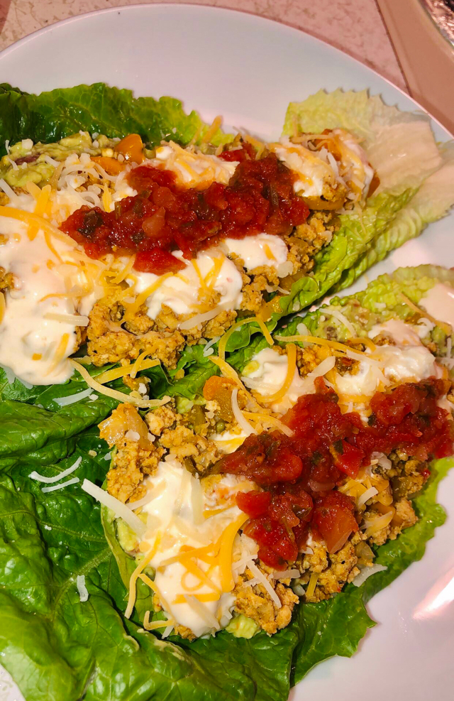 Taco Salad Boats