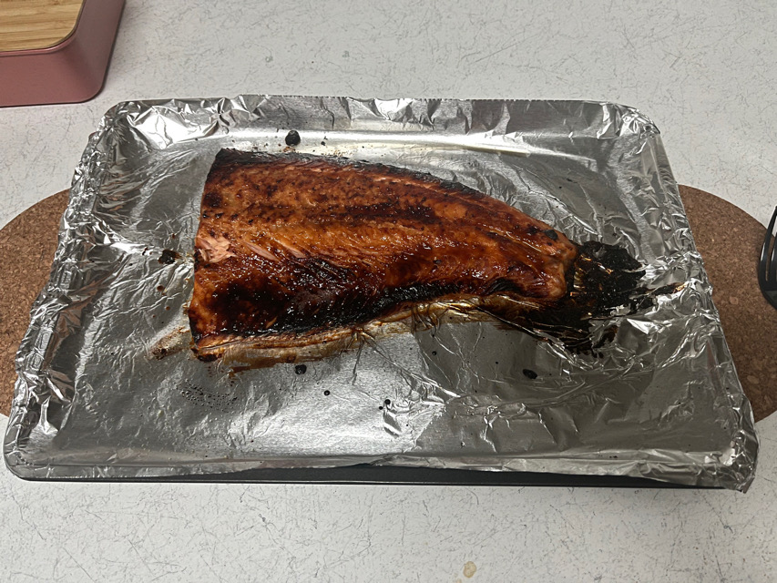 Brown sugar & ponzu salmon