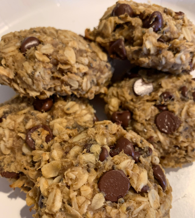 Healthy breakfast oatmeal cookies 