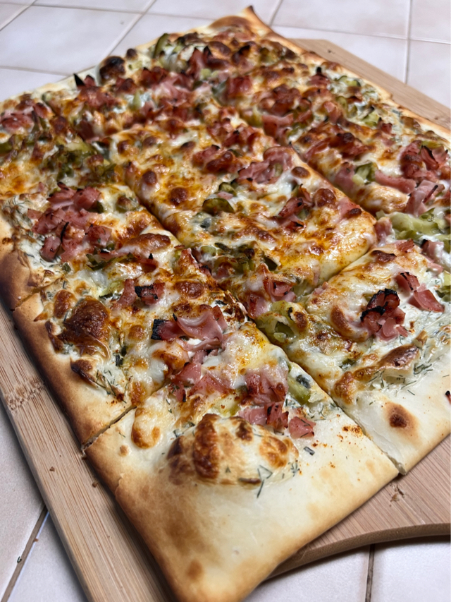 Pickle Wrap Pizza