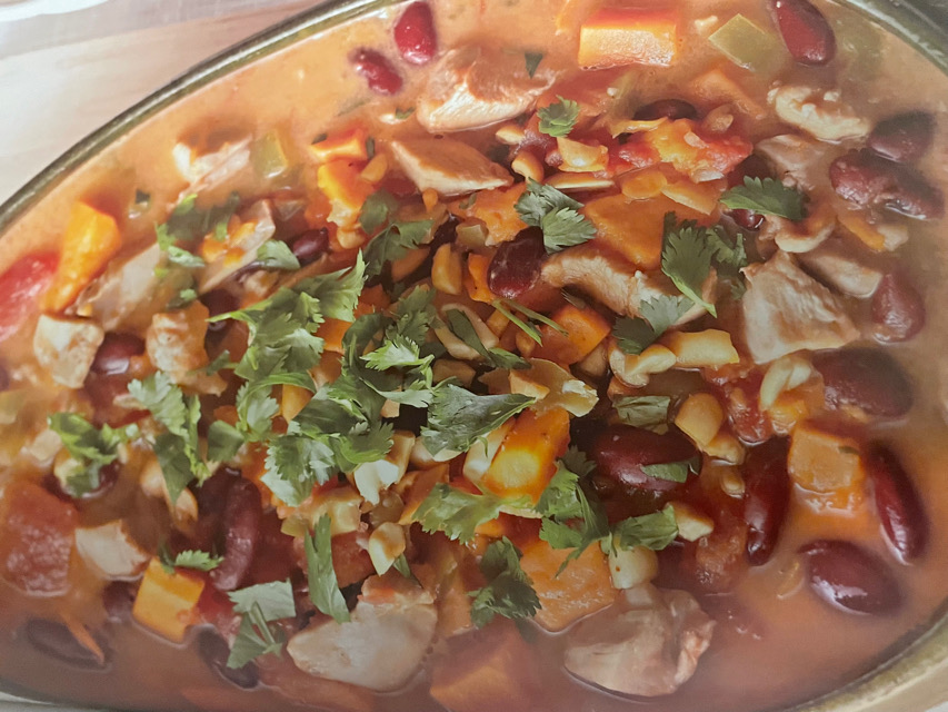Red Bean & Chicken Stew