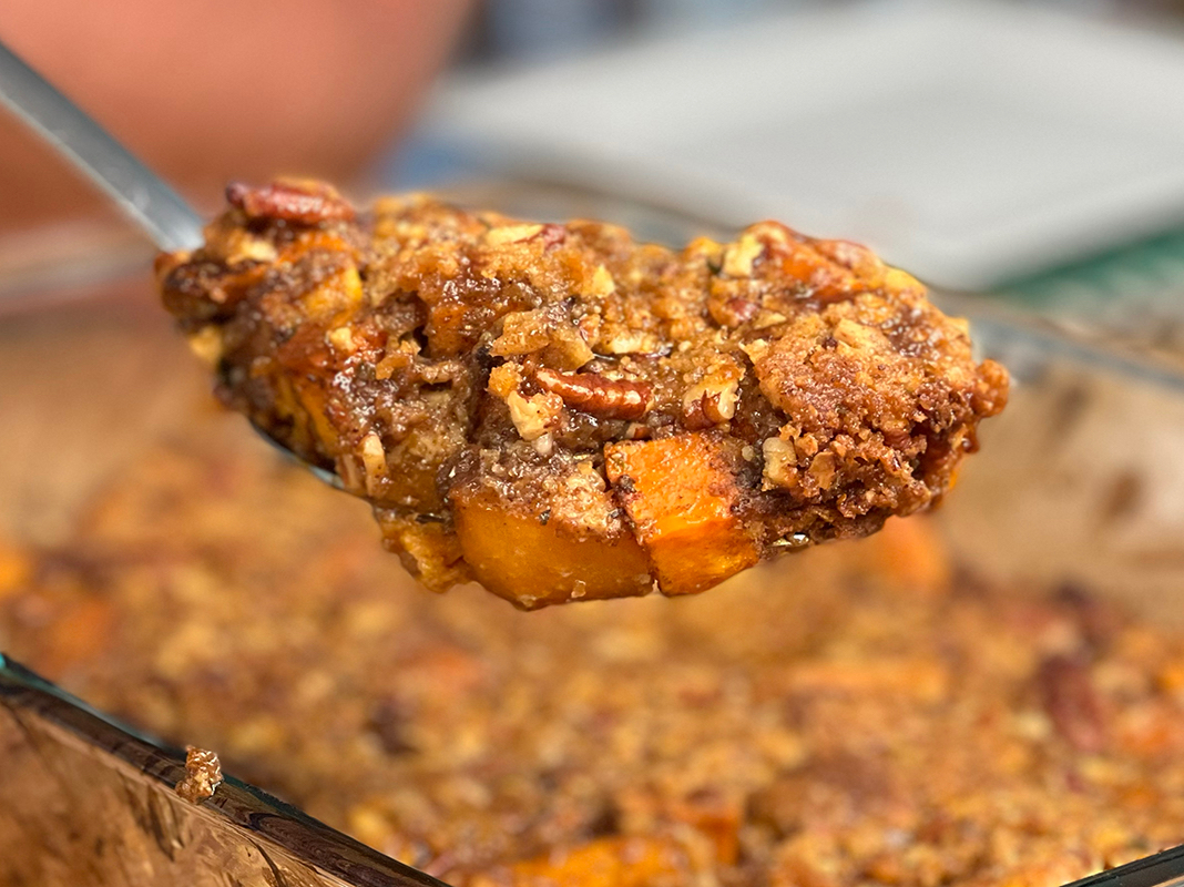 Spicy Sweet Potato Casserole