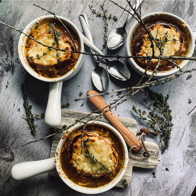 Vegetarian French Onion Soup
