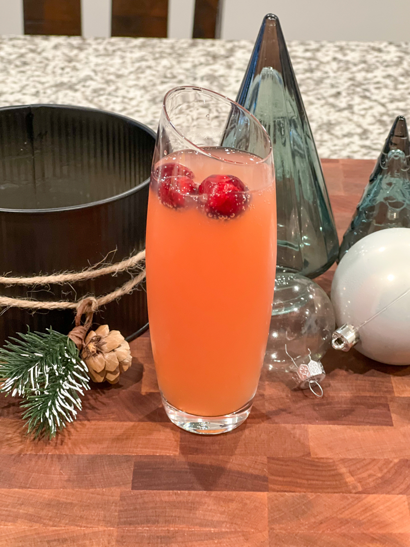 Easy holiday mocktail 