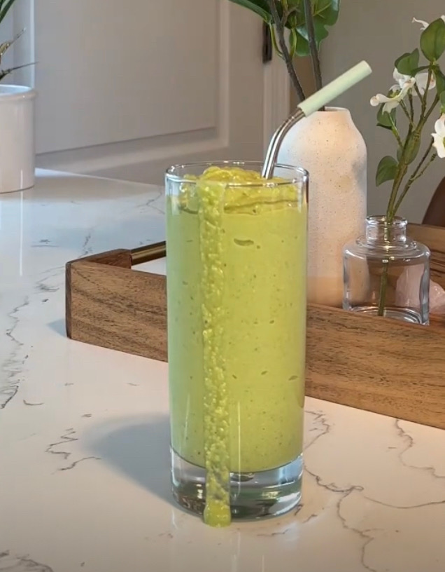 Green Mango Protein Smoothie
