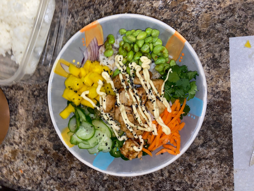 Tofu Poke Bowl