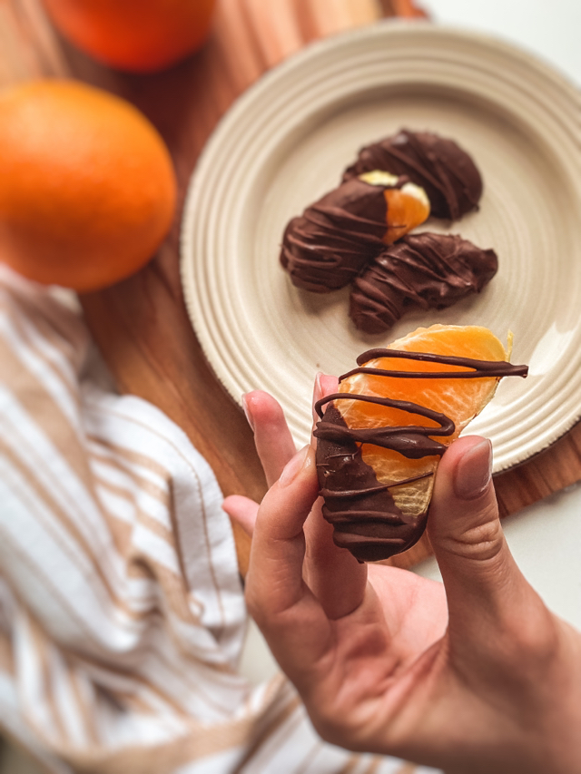 Orange & Dark Chocolate Snack
