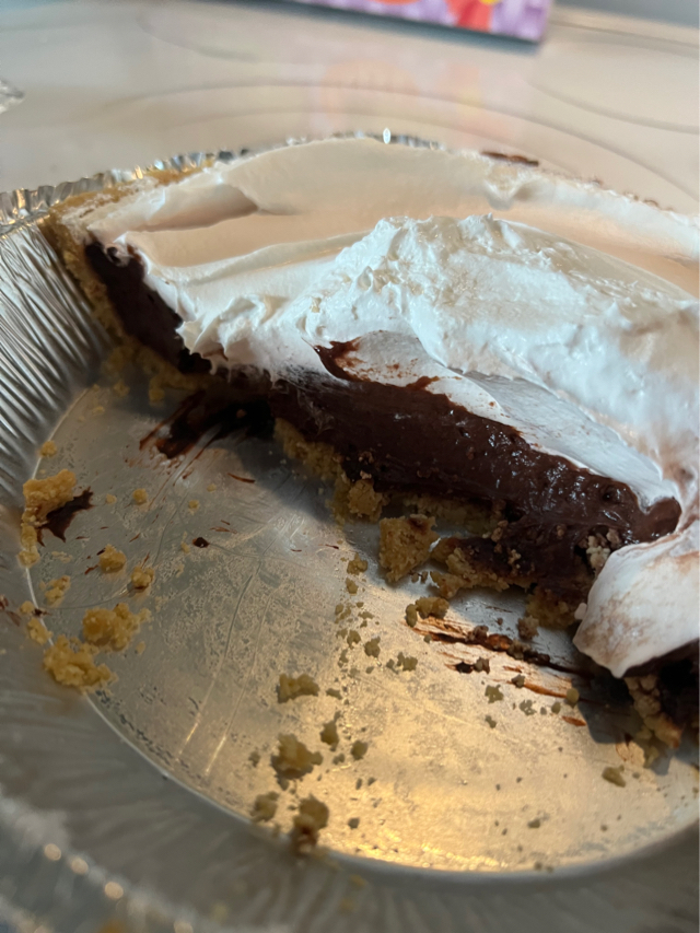 Easy chocolate pie