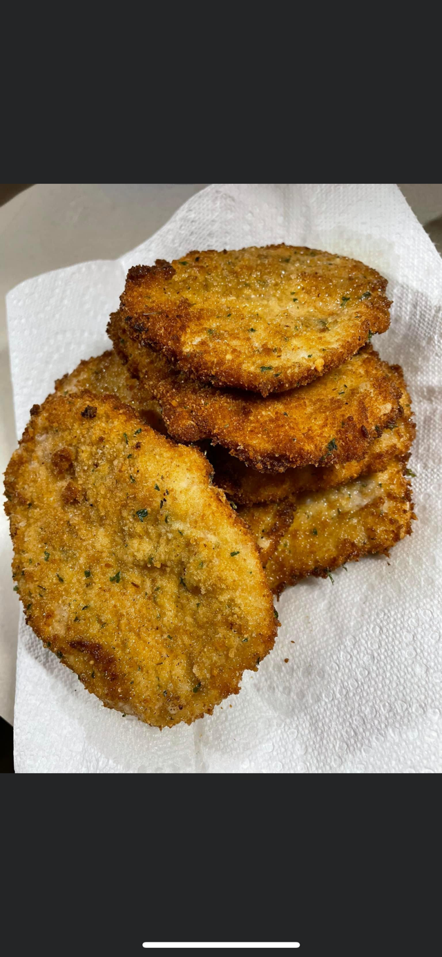Pork schnitzel