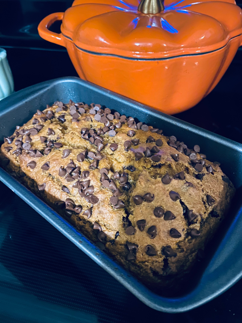 Chocolate Chip Pumpkin Bread