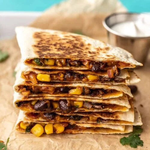 Black Bean Quesadillas
