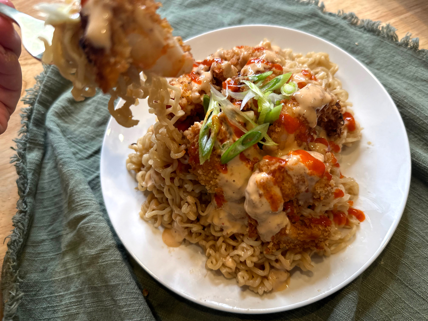 Coconut Shrimp & Ramen