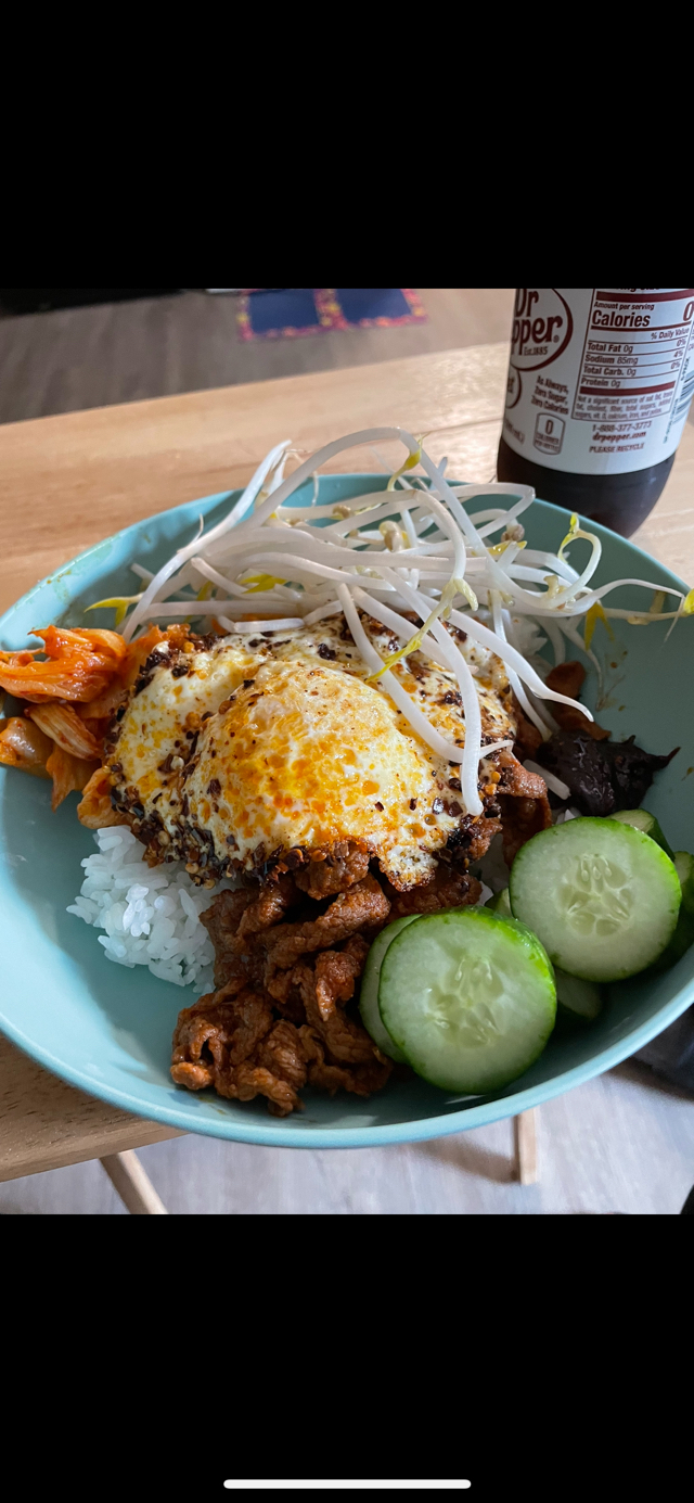 Korean beef bulgogi bowl