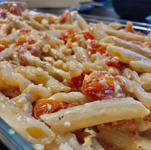 Tiktok Baked Feta Pasta