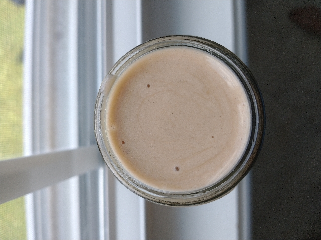 Chocolate protein shake
