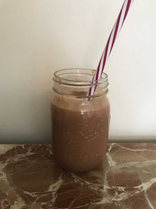 Healthy, protein smoothie