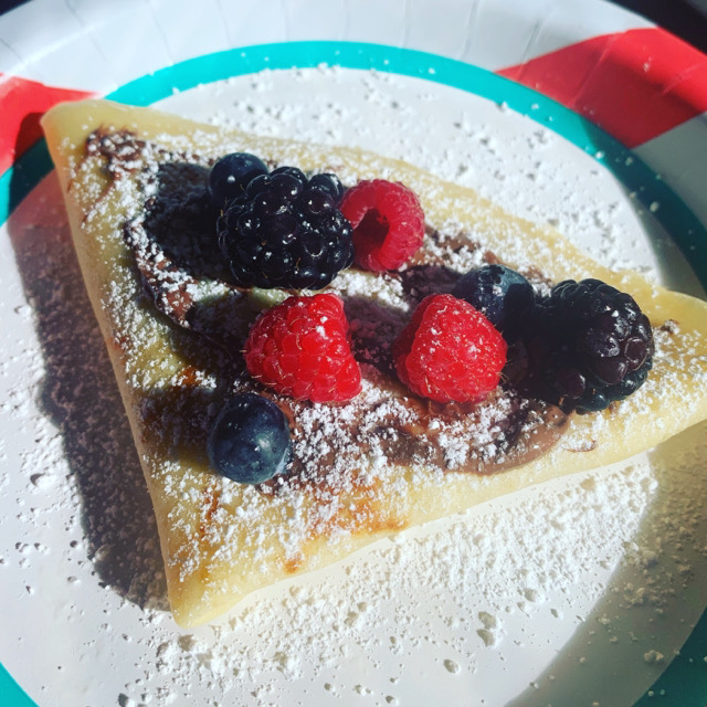 Chocolate Nutella Crepes