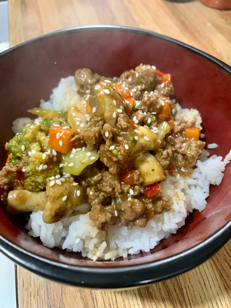 Ground Beef Stir Fry
