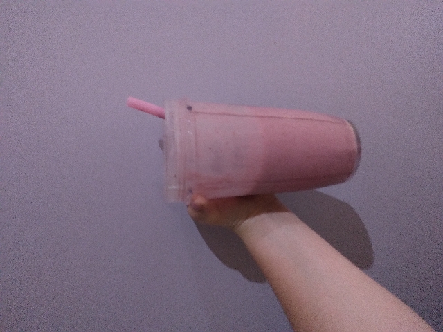 Raspberry Banana Smoothie