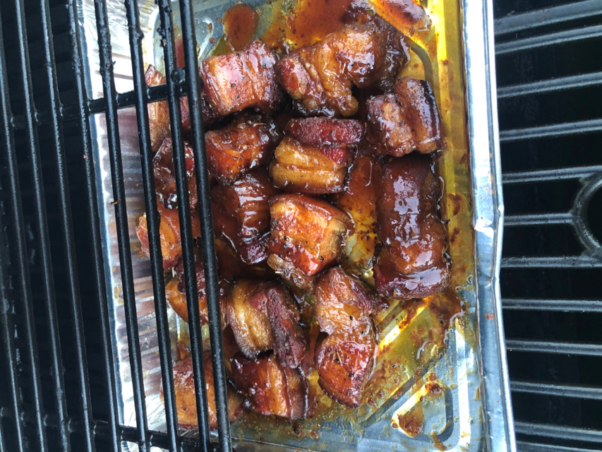Pork belly burnt ends