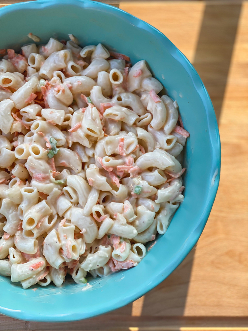 Easy Island Macaroni Salad