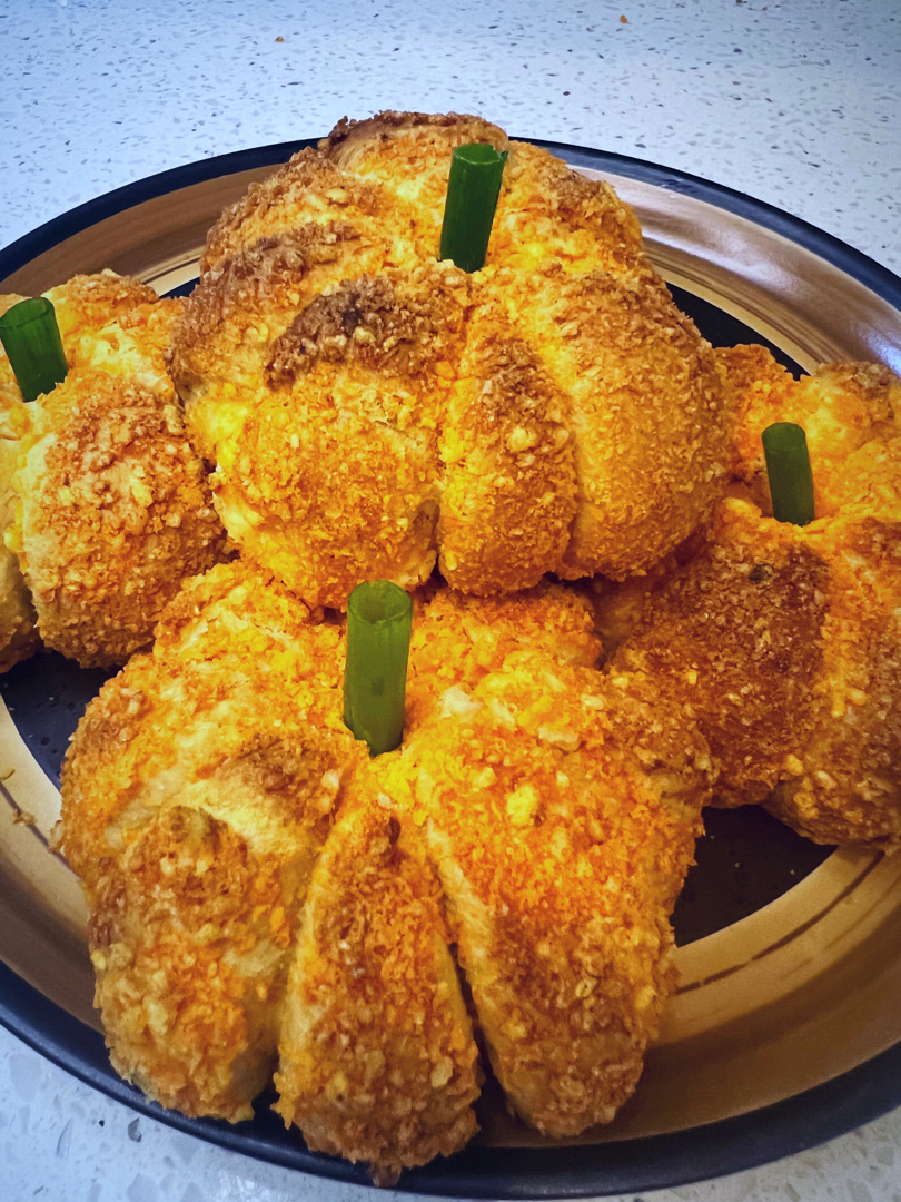 Pumpkin Chicken Pillows
