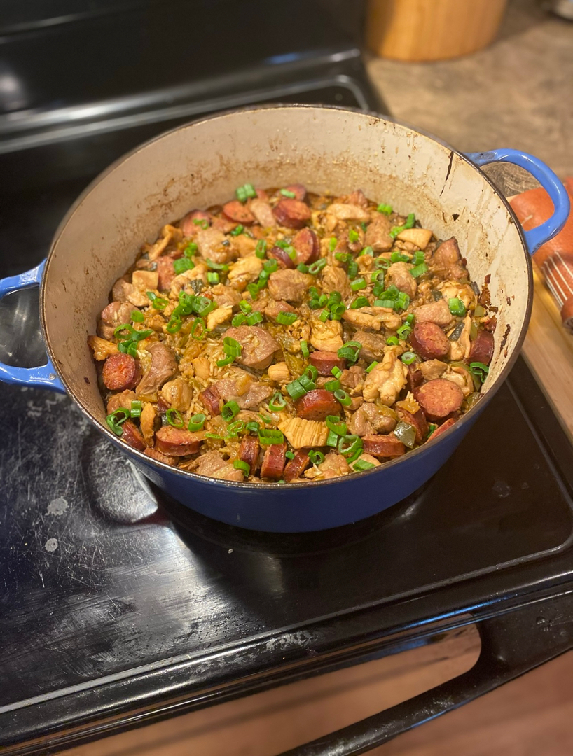 One pot jambalaya