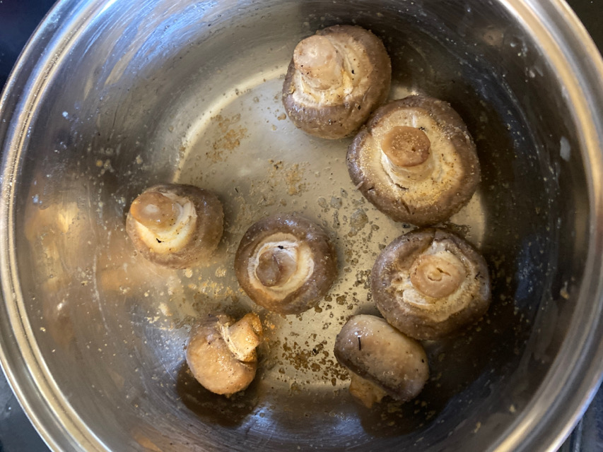 Fried mushrooms