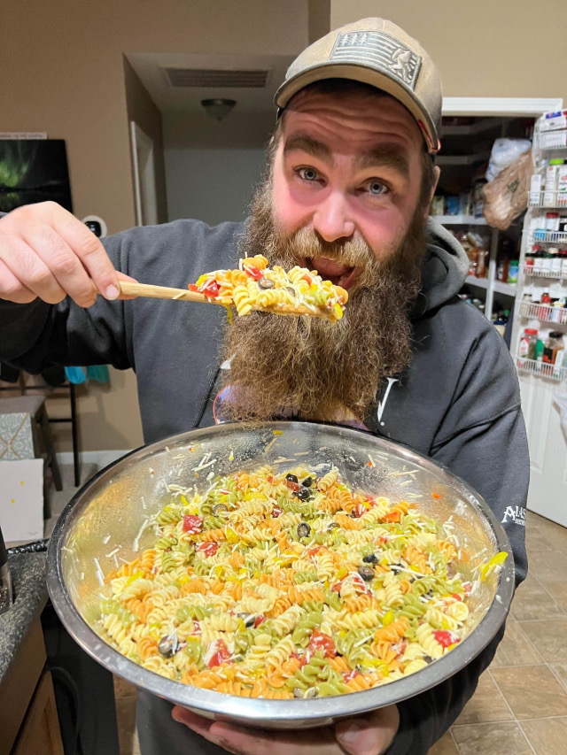 Husband approved pasta salad